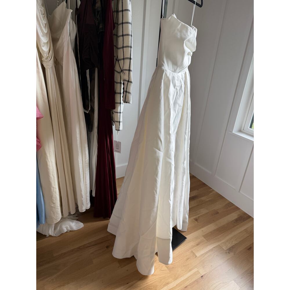 SAU LEE Barbara Gown in White - Picture 6 of 16